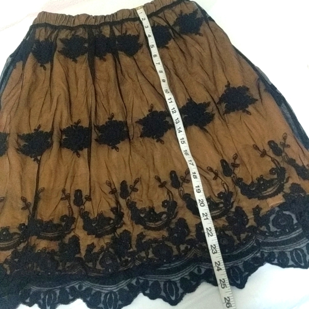 Lapis   Cute Lacey Skirt Size M. Great Condition - Picture 7 of 9